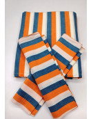 BEDSHEET STRIPE 90X108 2 PILLOW COVER