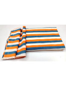 BEDSHEET STRIPE 90X108 2 PILLOW COVER