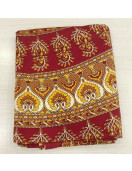 BEDSHEET JAIPUR PRINTED 90X108 2 PILLOW COVER