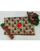 BEDSHEET JAIPUR PRINTED 90X108 2 PILLOW COVER