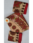 BEDSHEET JAIPUR PRINTED 90X108 2 PILLOW COVER