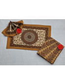 BEDSHEET JAIPUR PRINTED 90X108 2 PILLOW COVER