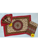 BEDSHEET JAIPUR PRINTED 72X100 2 PILLOW COVER