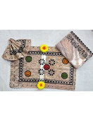 BEDSHEET MEERUT PRINTED 72X100 2 PILLOW COVER