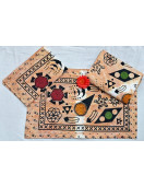 BEDSHEET MEERUT PRINTED 72X100 2 PILLOW COVER