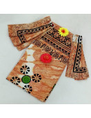 BEDSHEET MEERUT PRINTED 72X100 2 PILLOW COVER