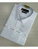 PL COTTON x LINEN READYMADE WHITE SHIRTS 42 HS