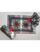 BEDSHEET MEERUT PRINTED 90X108 2 PILLOW COVER