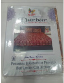 BEDSHEET BARMER PRINTED 90X108 2 PILLOW COVER
