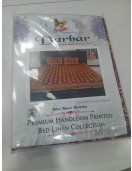 BEDSHEET BARMER PRINTED 90X108 2 PILLOW COVER