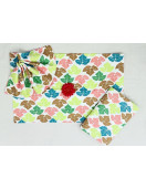 BEDSHEET ERODE AHEMADHABAD PRINT 72X90 2 PILLOW COVER