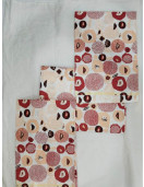 BEDSHEET ERODE AHEMADHABAD PRINT 72X90 2 PILLOW COVER