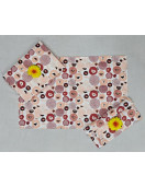 BEDSHEET ERODE AHEMADHABAD PRINT 72X90 2 PILLOW COVER