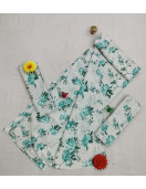 BEDSHEET ERODE AHEMADHABAD PRINT 90 X108 2 PILLOW COVER