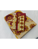 BEDSHEET JAIPUR PRINTED 90X108 2 PILLOW COVER