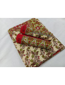 BEDSHEET JAIPUR PRINTED 90X108 2 PILLOW COVER