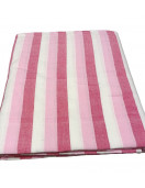 BEDSHEET STRIPE 90X108 2 PILLOW COVER