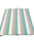 BEDSHEET STRIPE 90X108 2 PILLOW COVER