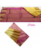 ARNI SILK HALF FINE ZARI SAREE WITH BLOUSE