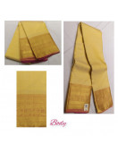 ARNI SILK HALF FINE ZARI SAREE WITH BLOUSE