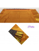 ARNI SILK HALF FINE ZARI SAREE WITH BLOUSE