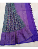 SOFT SILK SAREE WITH BLOUSE