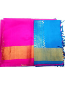 SOFT SILK SAREE WITH BLOUSE