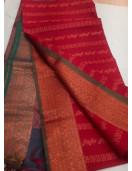 PL Polyester Big Butta Softee saree Jacquard