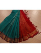 SOFT SILK SAREE WITH BLOUSE