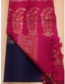 SOFT SILK SAREE WITH BLOUSE