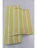 BEDSHEET STRIPE 90X108 2 PILLOW COVER