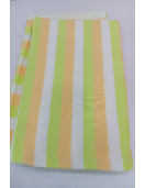 BEDSHEET STRIPE 90X108 2 PILLOW COVER