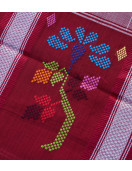 SAREES TIRUNELVELI RAYONxCOTTON Mix CHEDI BUTTA 550 cms SLNC