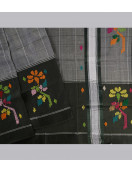 SAREES TIRUNELVELI RAYONxCOTTON Mix CHEDI BUTTA 550 cms SLNC