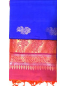 SOFT SILK SAREE WITH BLOUSE