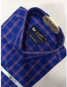 PL COTTON STRIPE CHECK SHIRTS 38 HS