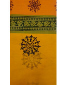 PL Salem Sarees Hand Block Printed Saree