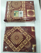 BEDSHEET BARMER PRINTED 90X108 2 PILLOW COVER