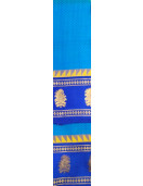 ARNI SILK HALF FINE ZARI SAREE WITH BLOUSE