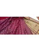 THIRUBHUVANAM PURE ZARI SILK SAREE 550MTS
