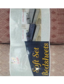BEDSHEET ERODE JACQUARD PILLOW SET