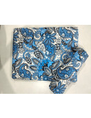 BEDSHEET ERODE AHEMADHABAD PRINT 90 X108 2 PILLOW COVER