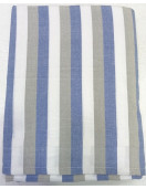 BEDSHEET STRIPE 90X108 2 PILLOW COVER