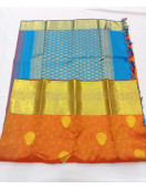 ARNI SILK HALF FINE ZARI SAREE WITH BLOUSE