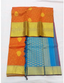 ARNI SILK HALF FINE ZARI SAREE WITH BLOUSE