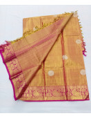 ARNI SILK HALF FINE ZARI SAREE WITH BLOUSE