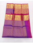 ARNI SILK HALF FINE ZARI SAREE WITH BLOUSE
