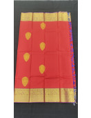 ARNI SILK HALF FINE ZARI SAREE WITH BLOUSE
