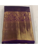 ARNI SILK HALF FINE ZARI SAREE WITH BLOUSE