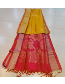 SOFT SILK SAREE WITH BLOUSE